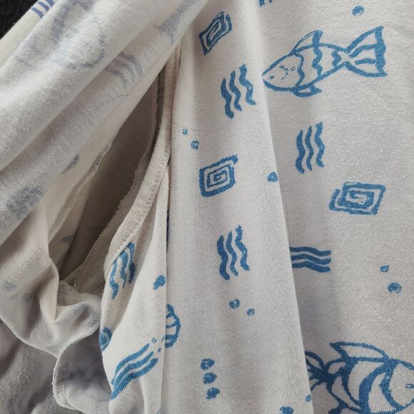 Palm Grove Womens Set Multi-Color Size 2X Cotton/Polyester Blend Jacket & Tank - Picture 11 of 12